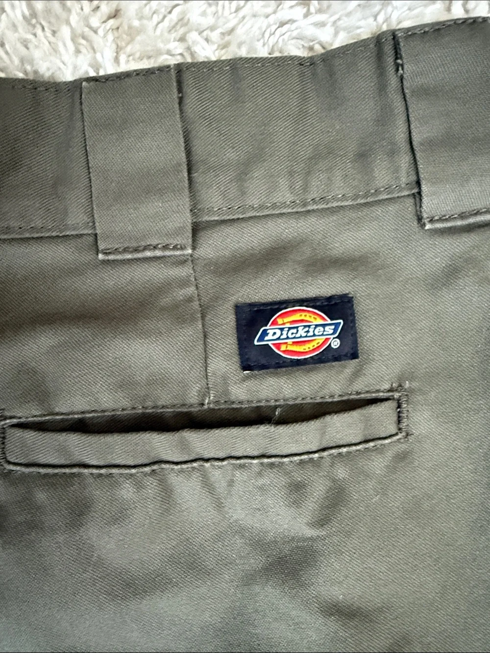 Dickies Olive Cargo Pants Sz 33x32
